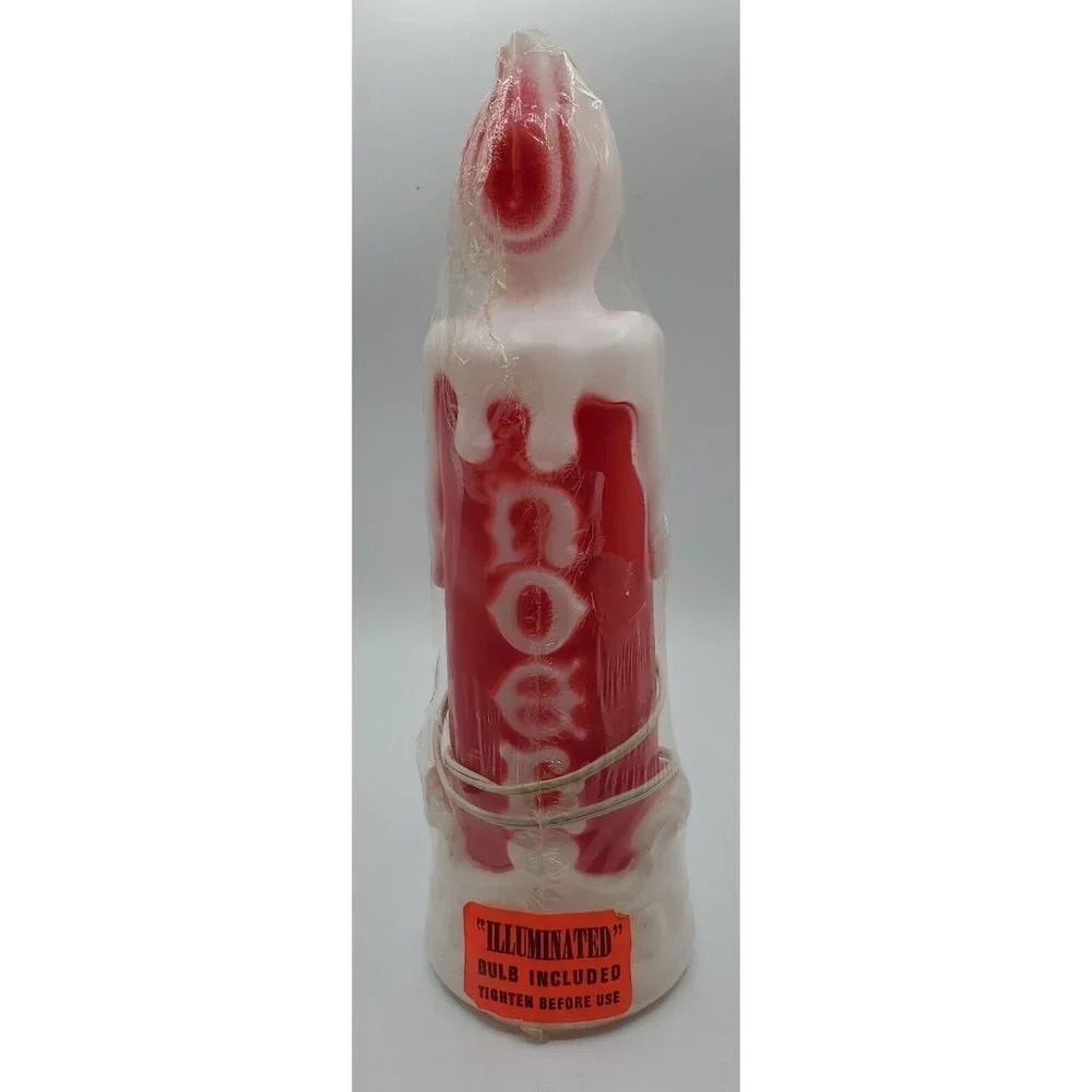 Vintage Empire 1970 13" Candle Indoor Table Blow Mold ESTATE FIND  * READ